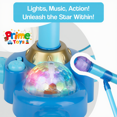 Complete Karaoke Mic Set with LED Stand