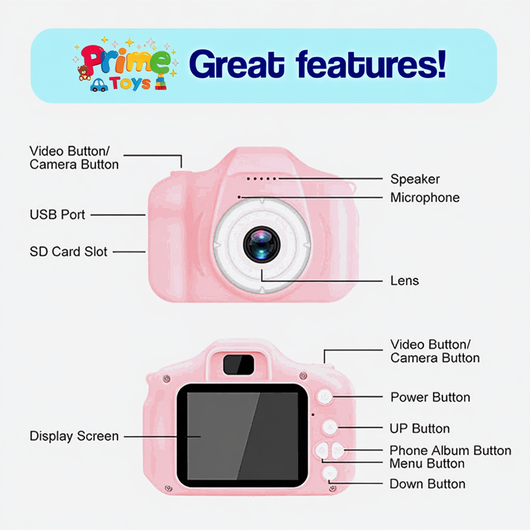 PrimeLens Kids Camera