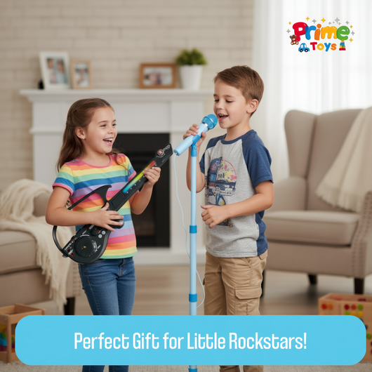 Complete Karaoke Mic Set with LED Stand