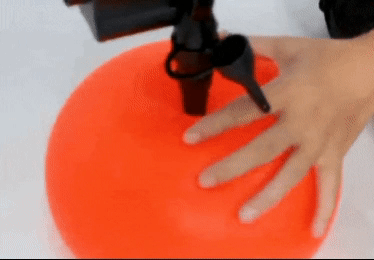 Pump it up with the included pump 🎈